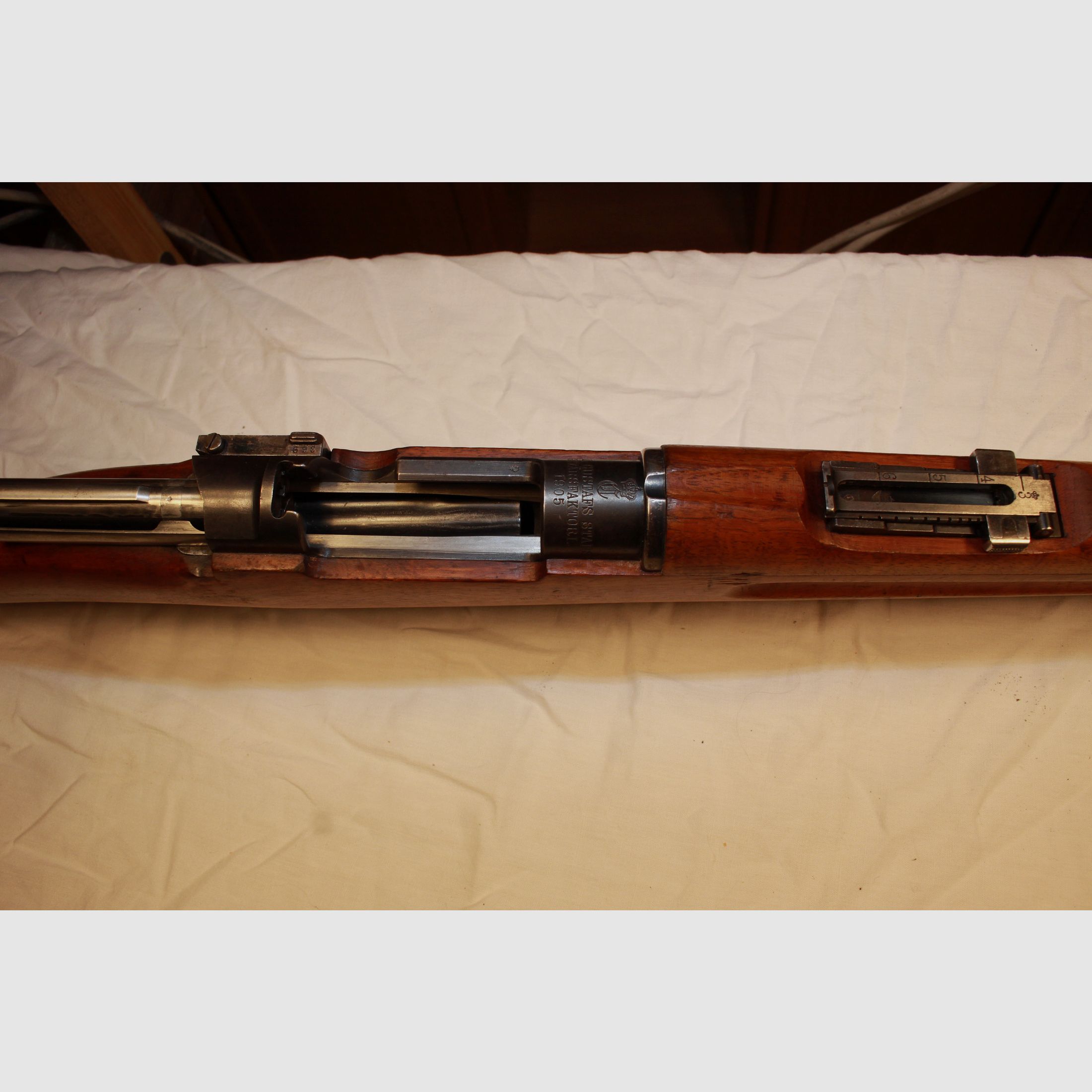 Schwedischer M 96, Einzellader.