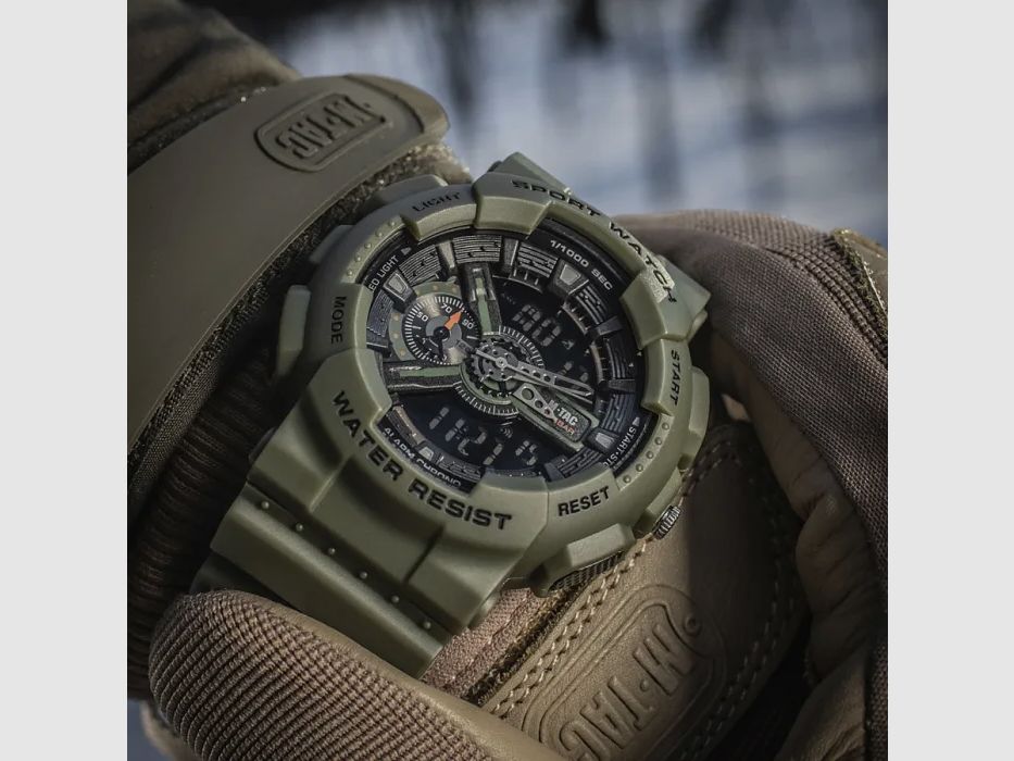 M-Tac® Uhr Sport Oliv