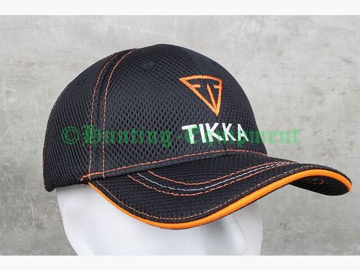 Tikka Cap Zwart Mesh