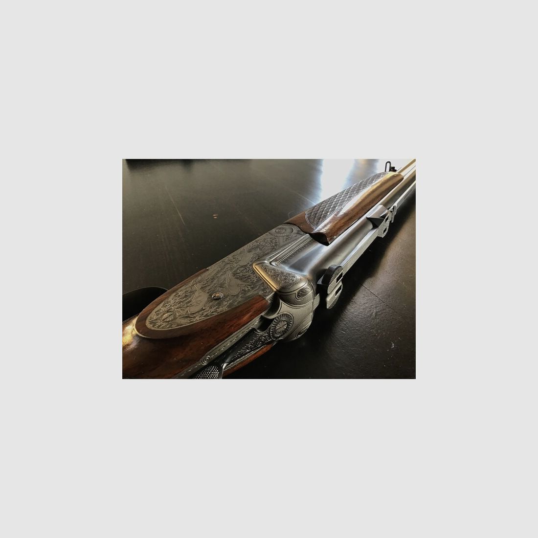 Ferlacher Bockbüchsflinte Franz Sodia Luxus BBF 6,5x57R/ 12/70 - Zeiss Diavari 1,5-6x38