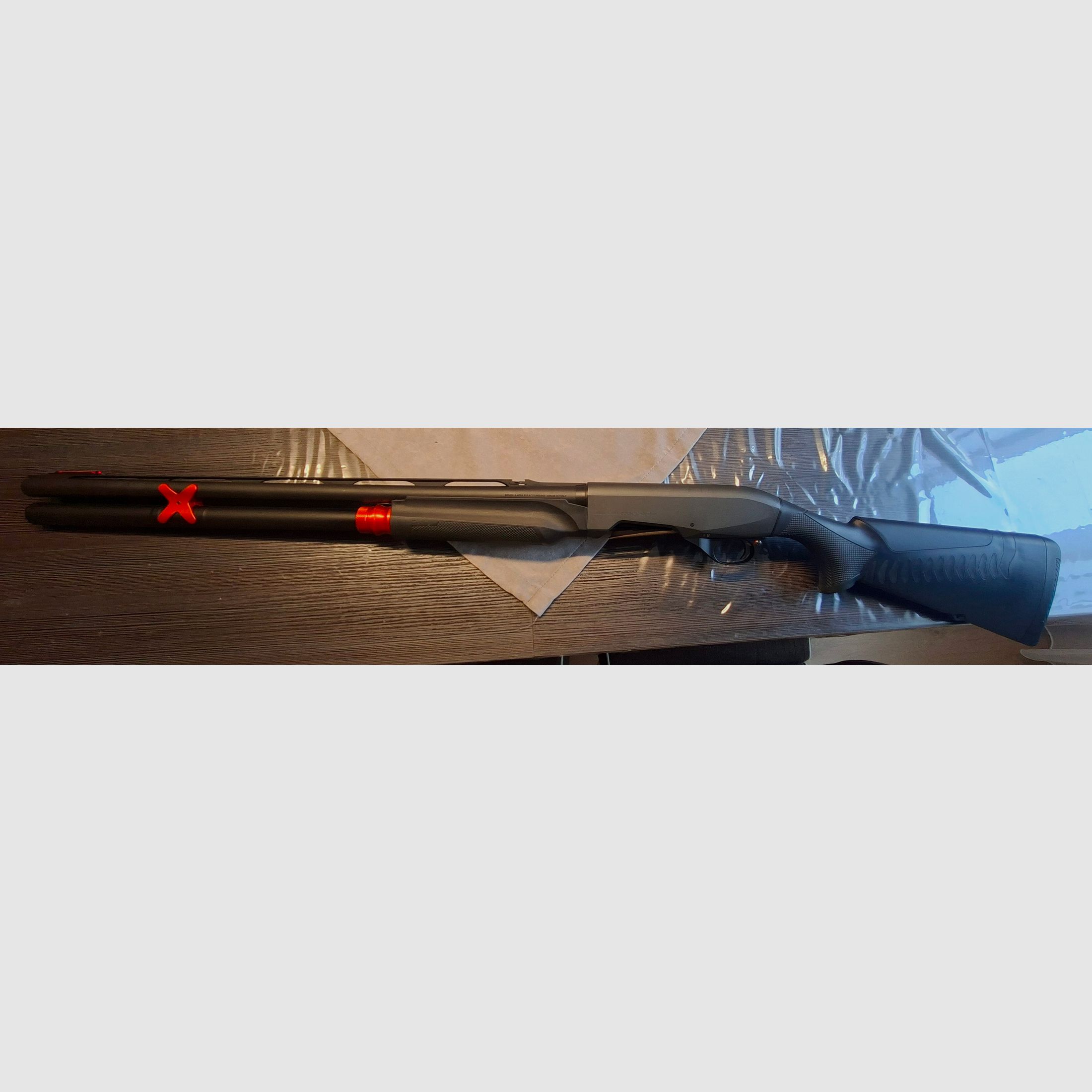 Benelli M2 Speed cal. 12/76  66 cm barrel length – Like new condition, IPSC 