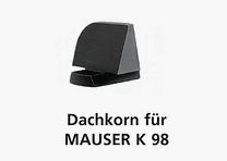 Mauser MAUSER K98 roof sight BH 9.5mm high front sight for 98 systems