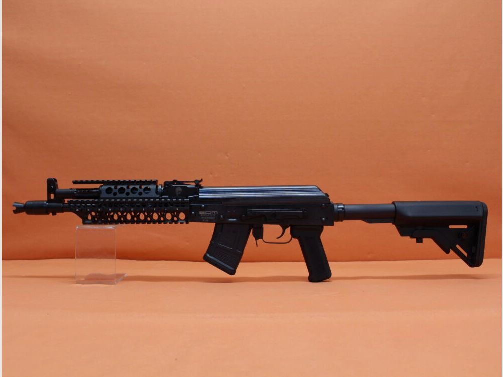 SDM Beijing Ha.Büchse 7,62x39 SDM AK-104s 12,5"/ 322mm Lauf/ 14mm Montageschiene/ Alu 4-Rail-System (AKM/AK47)