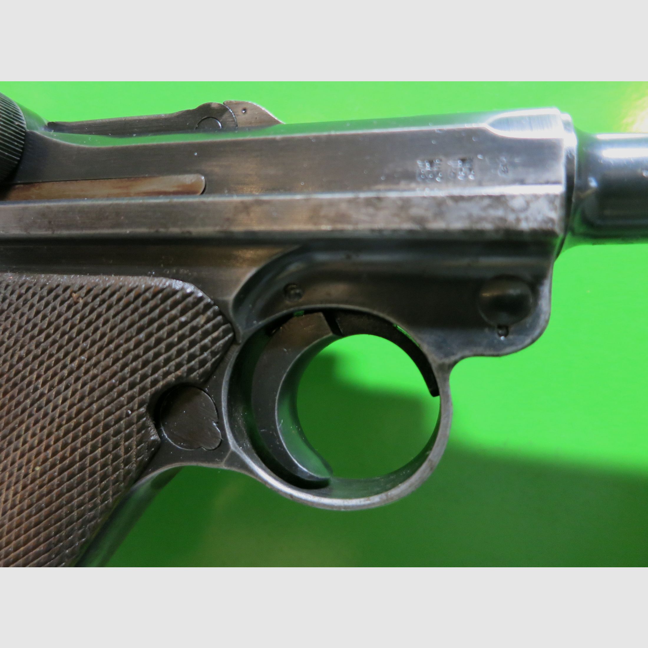 Deutsche Waffen- und Munitionsfabriken (DWM) 1939, Pistole 08 P08, 9 mm Luger, WaA 655 +Adler,  WW2     #67-