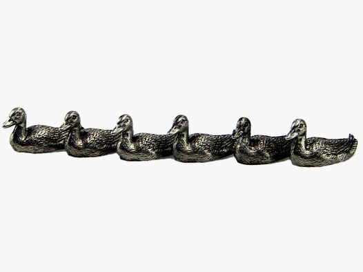 Lovergreen Accessoires Motiv sechs Enten als Messerhalter-Set