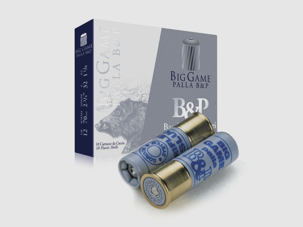 Jagdkartuschen BASCHIERI & PELLAGRI (B&P) BIG G.PALLET. (9P) 12 11/0, Bild 8 von 14