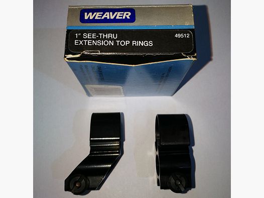 Monturas Weaver 1″ SEE-THRU MOUNT 45º