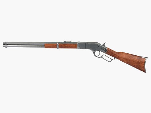 Deko Gewehr Winchester USA 1866 Carbine lever action voll beweglich LĂ¤nge 100 cm altgrau