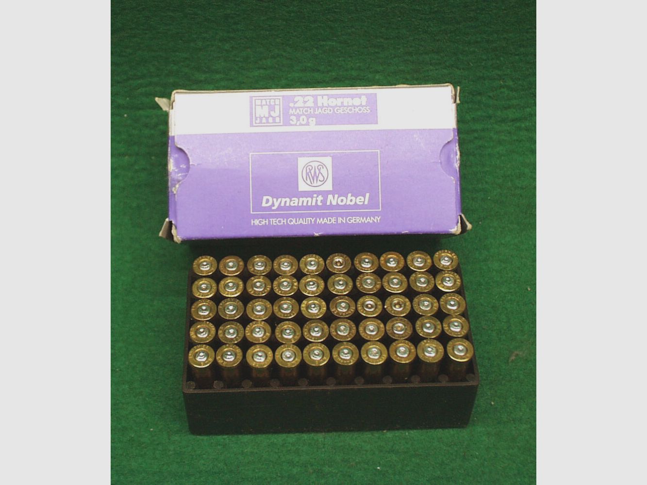 RWS douilles .22 Hornet, usagées
