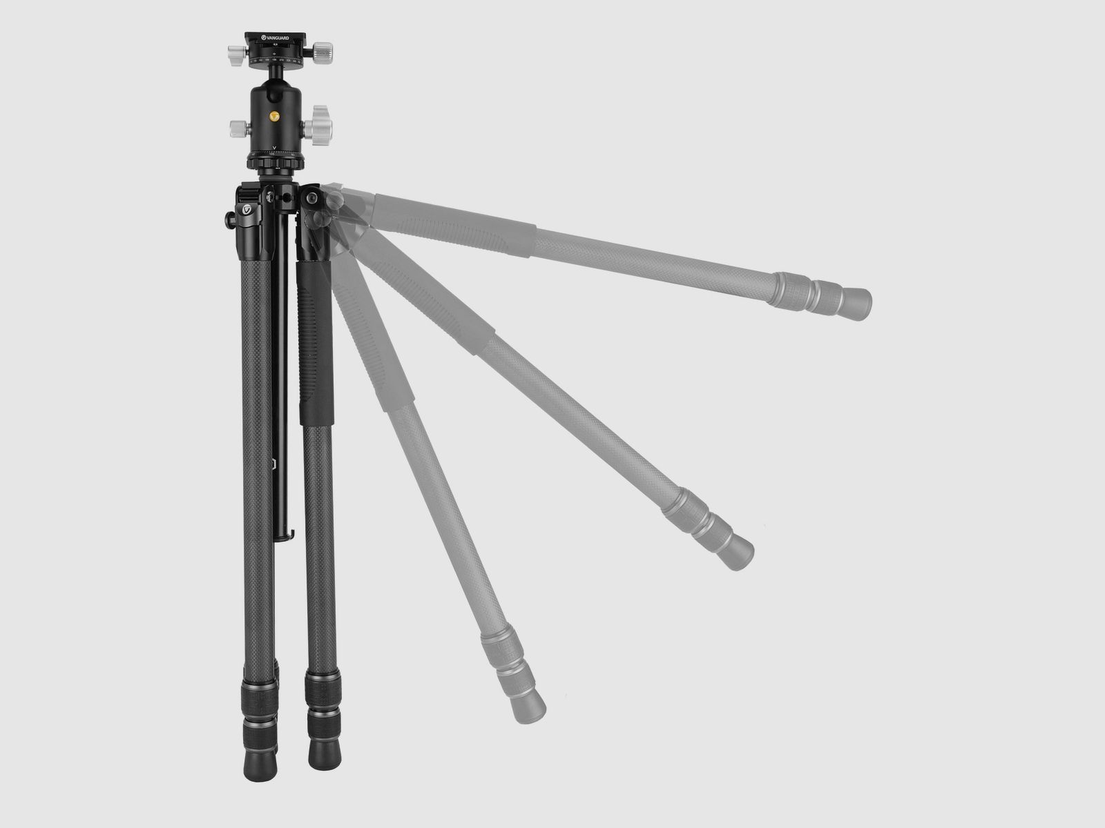 Vanguard Veo 3 303CB – Carbon tripod, 2-axis ball head, image 4 of 8