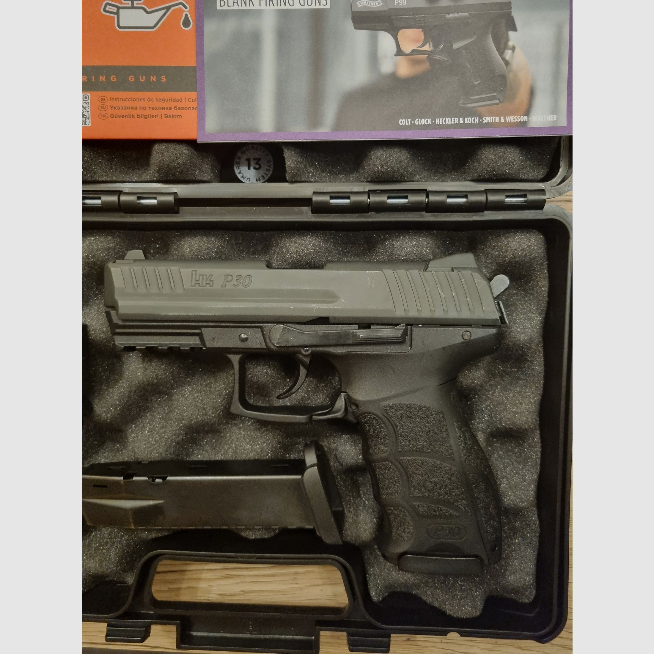 Heckler & Koch P30 9mm P.A.K.