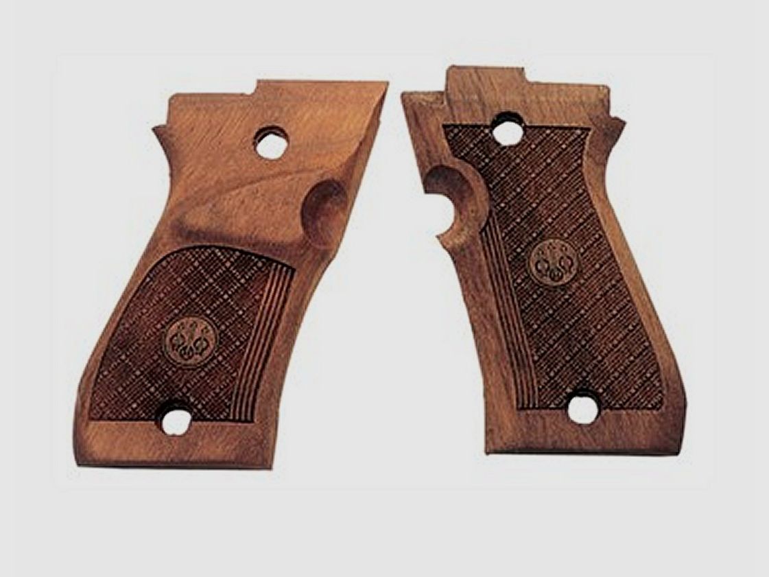 BERETTA Griffschalen f. Beretta 87 Target Holz, Rechts