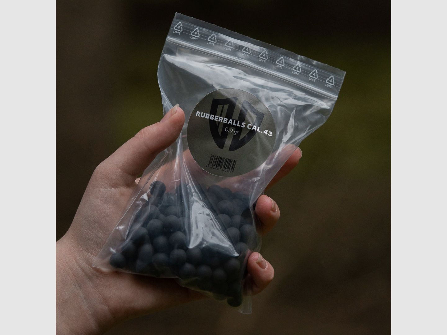 100 x pelotas de goma Cal 0,43 | PPQ M2 | T4E TPM1 | extra duro | Homedefence-24