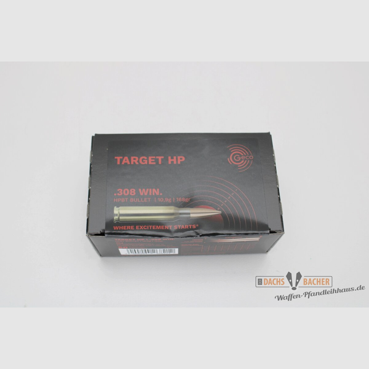 GECO .308 Win. TARGET HP 10.9g/168gr 50 rounds