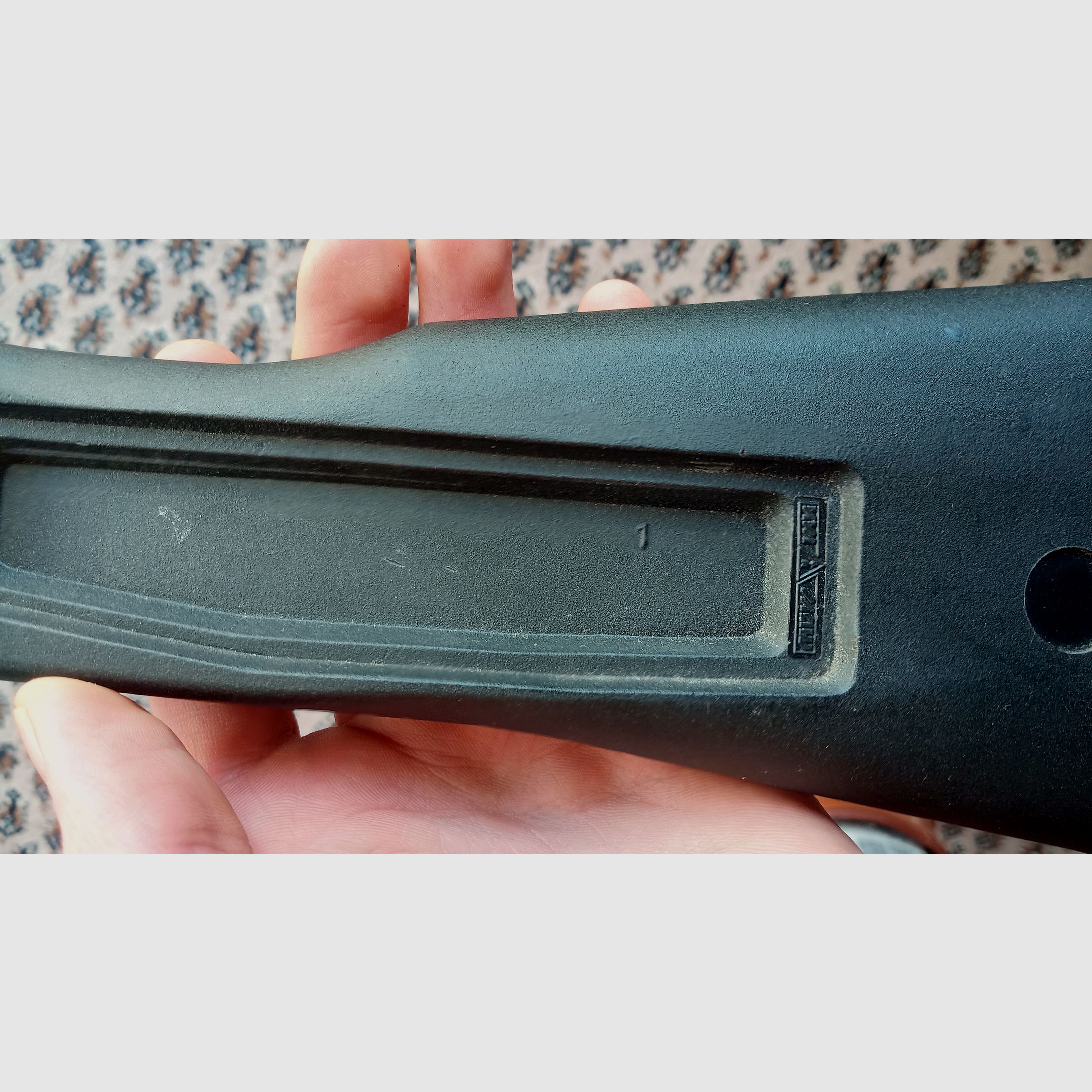 Russische AK-74M Polymer 5,5 mm zijklapstock / fabrikant Izhmash in Izjevsk // Saiga AK klapstock AK-100 AK 101 102 103 104 105 106 107 AK-9