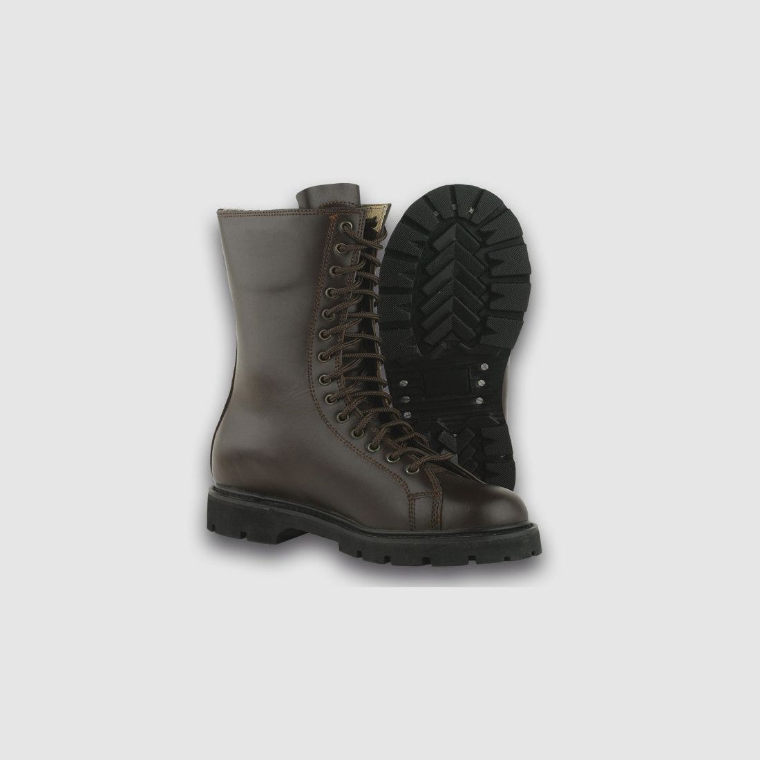 PATTON SCARPONI ITALIAN COMBAT MARRONI S01, imagen 3 de 5