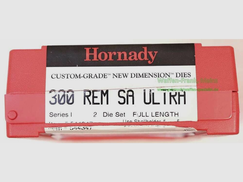 Hornady / USA Set di matrici 2 pezzi .300 Rem. SA Ultra Magnum