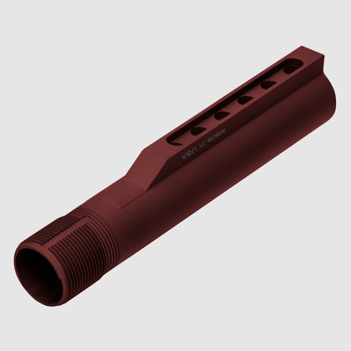 UTG PRO AR15 6-position Receiver Extension Tube, Matte Red