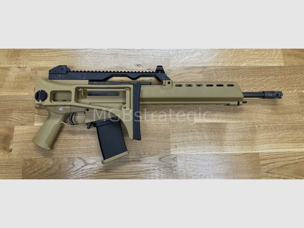 Heckler & Koch HK243 S SAR - Color arena - ¡El G36 civil está aprobado para uso deportivo! Color arena