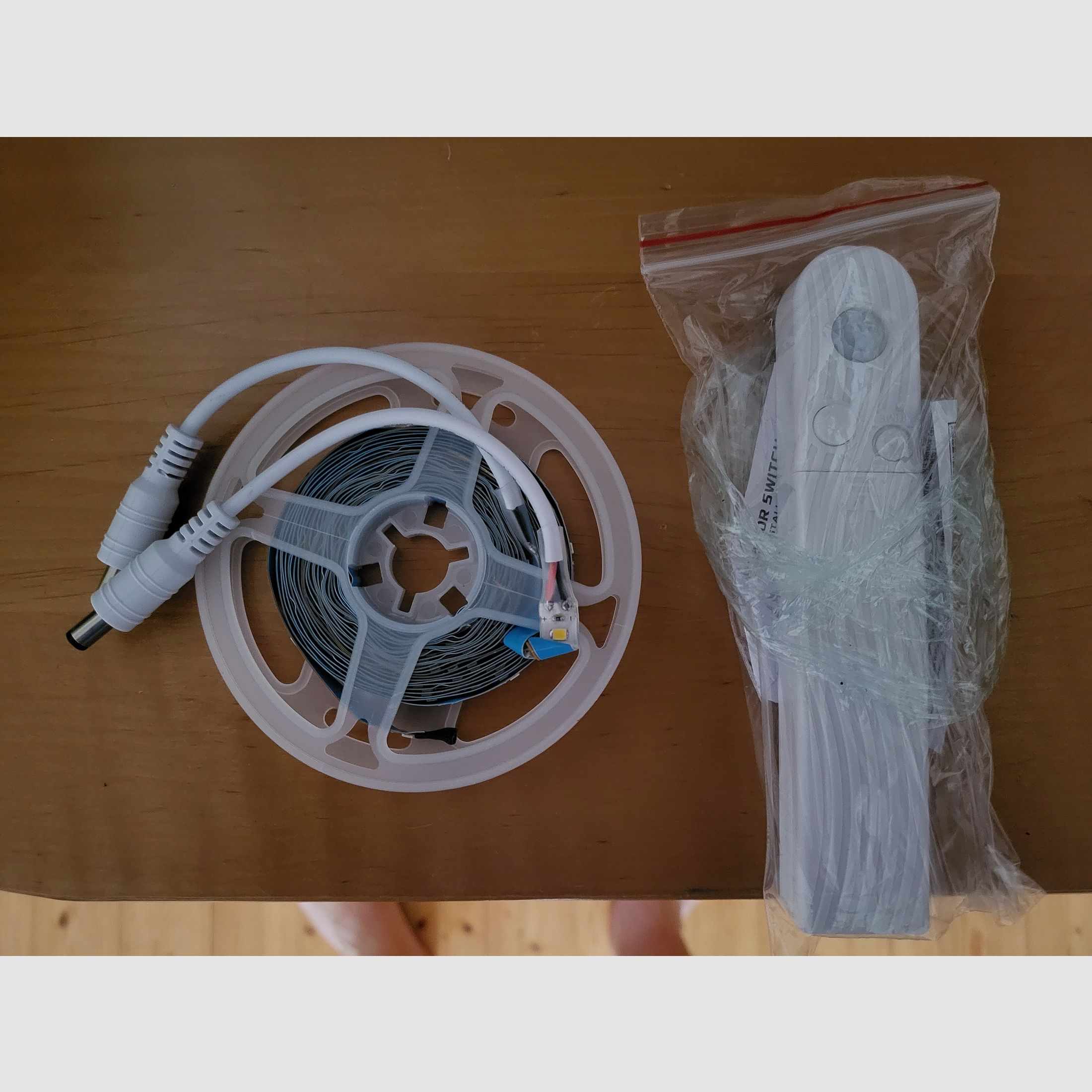 Éclairage coffre-fort à armes LED 2m autocollant détecteur de mouvement