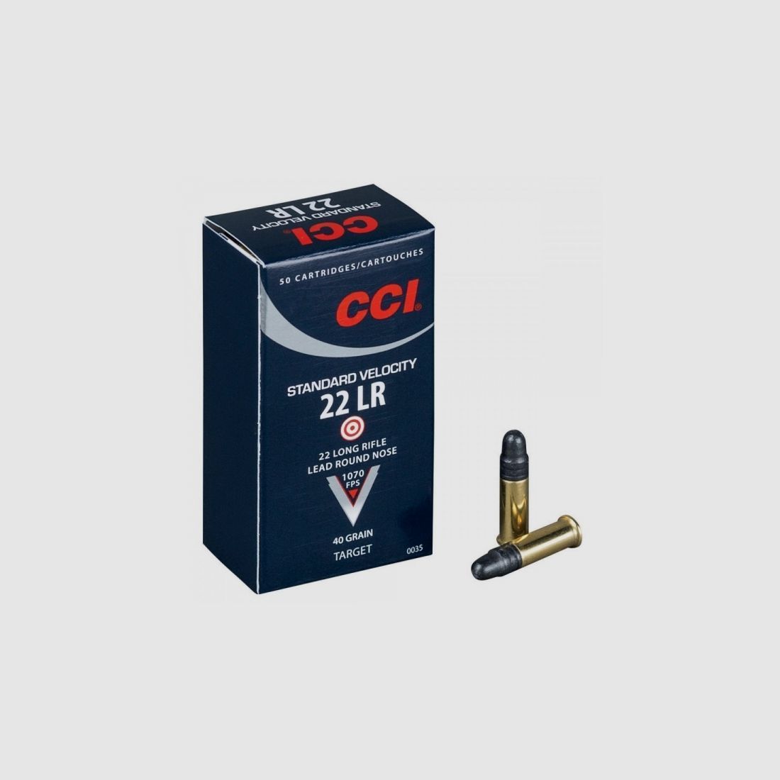CCI 22LR STANDARD VELOCITY 40 GRS LRN 500 STK