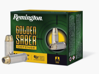 Remington Pistolenmunition 10 mm Auto 11,70g Brass Jacketed Hollow Point Golden Saber Defense