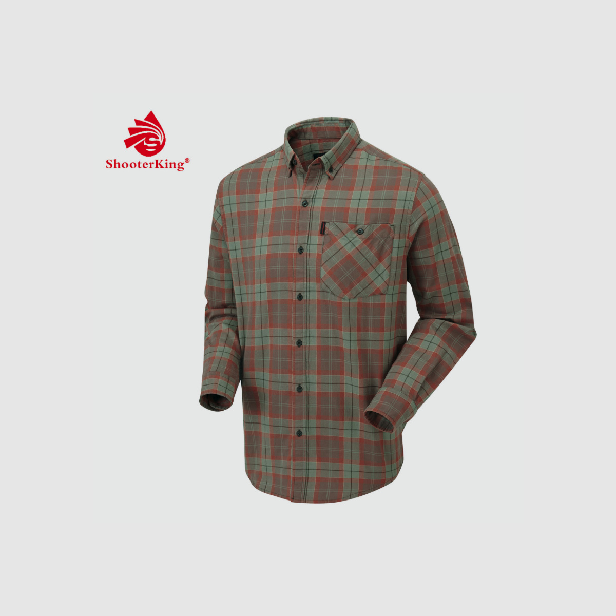 SHOOTERKING Forest Mist Hemd