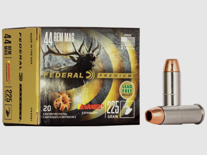 Federal Premium Barnes Expander .44 Rem. Mag. 225GR HP 20 Patronen