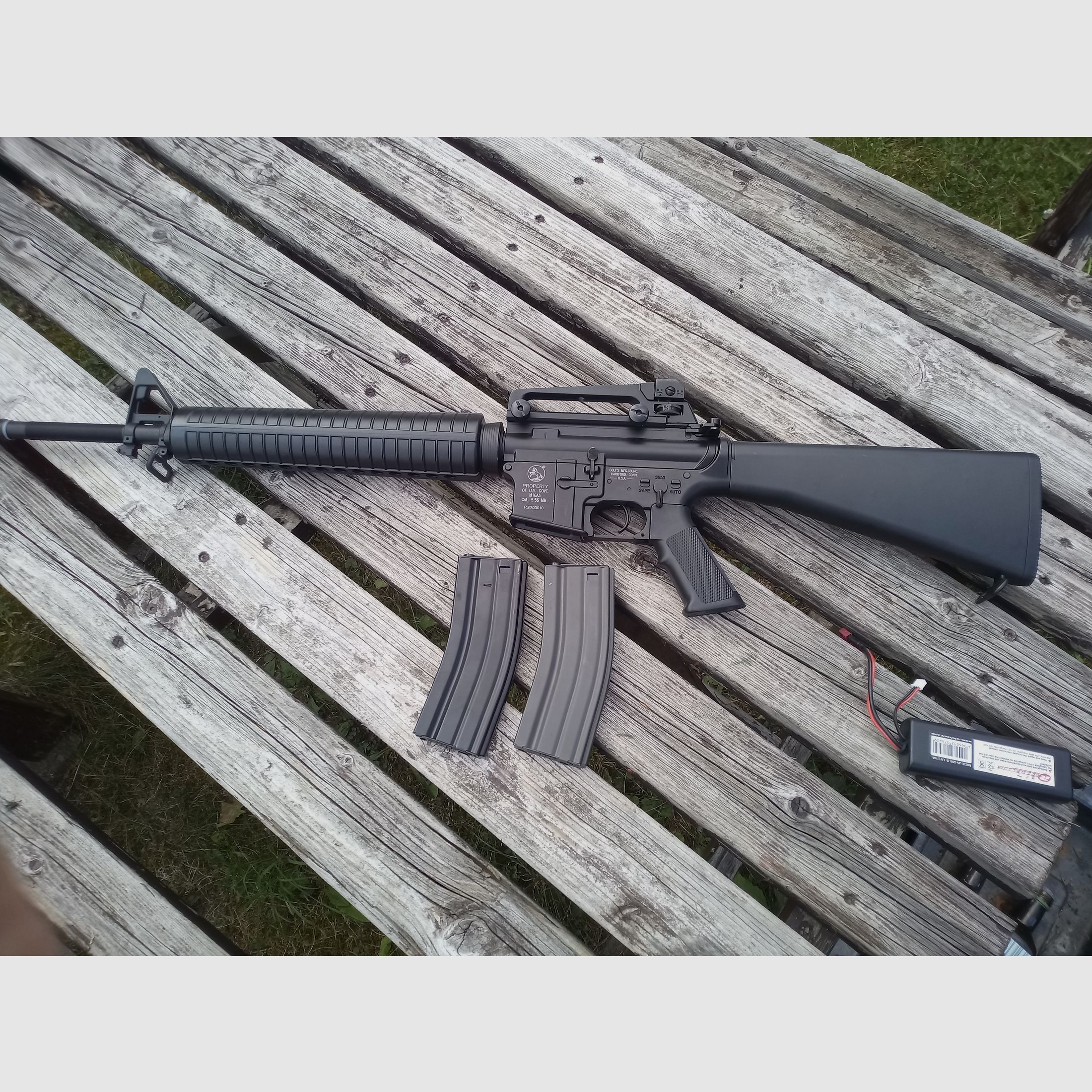 S-AEG Sturmgewehr Colt M16 A3  1,7 Joule ab 18 Jahren F Zeichen  ICS