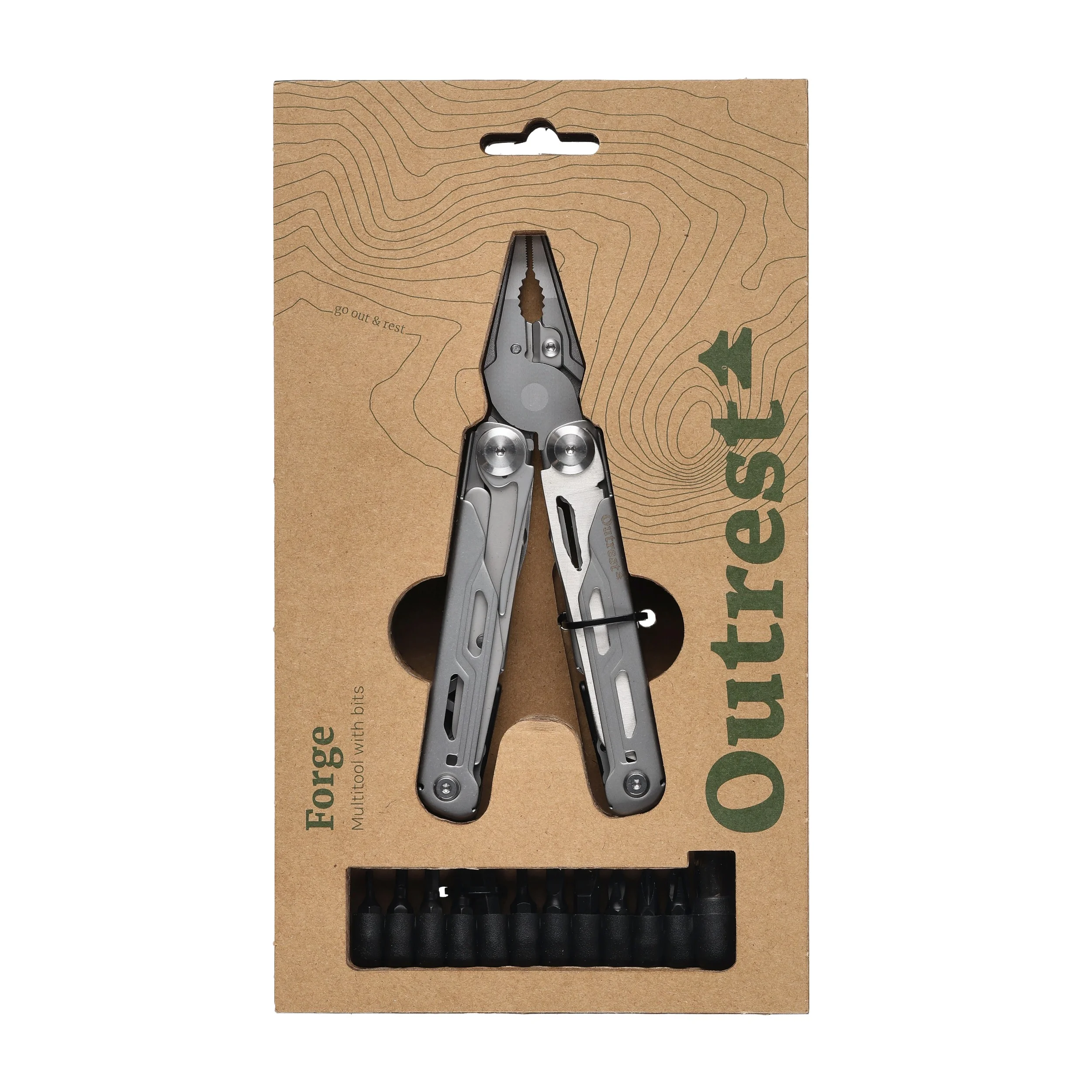 Multitool Outrest Forge + jeu d’embouts (GHK6B), image 34 sur 56