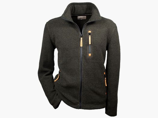 Hubertus functional knitted fleece jacket
