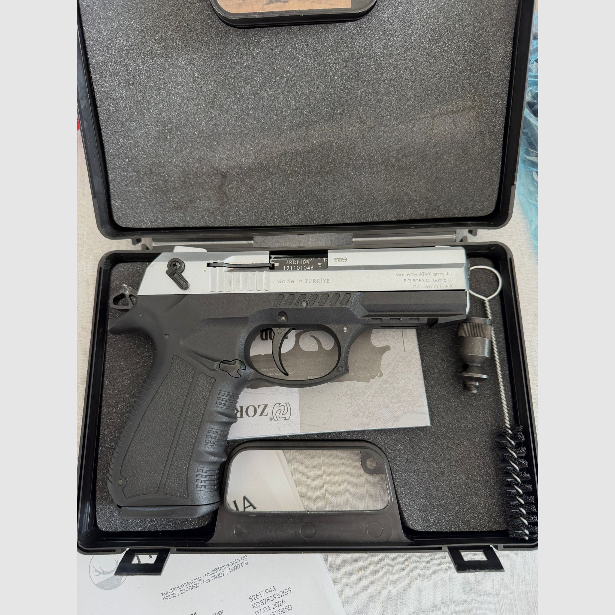 Zoraki Mod 2918 Cal 9mm P.A.K