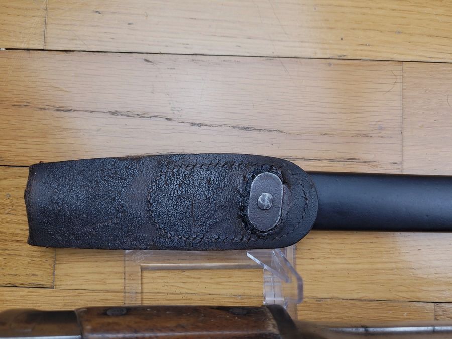 Seltene russische Bajonett für Winchester-Gewehr Mod. 1895 – Winchester-Vertrag von 1915 – komplett und in sehr gutem Zustand, Bild 8 von 11