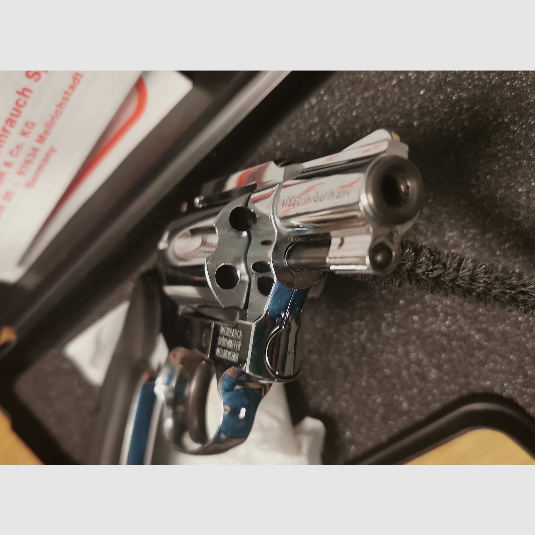 Weihrauch HW37 Chrom wohl eine der seltensten Varianten 9mm RK gut 100 % Funktionsfähig mit PTB frei ab 18 Jahre