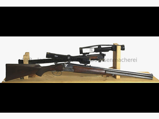 Merkel 210 mit Wechsellauf 7 x 65 R und 2 Zielfernrohren 7x57R;16/70