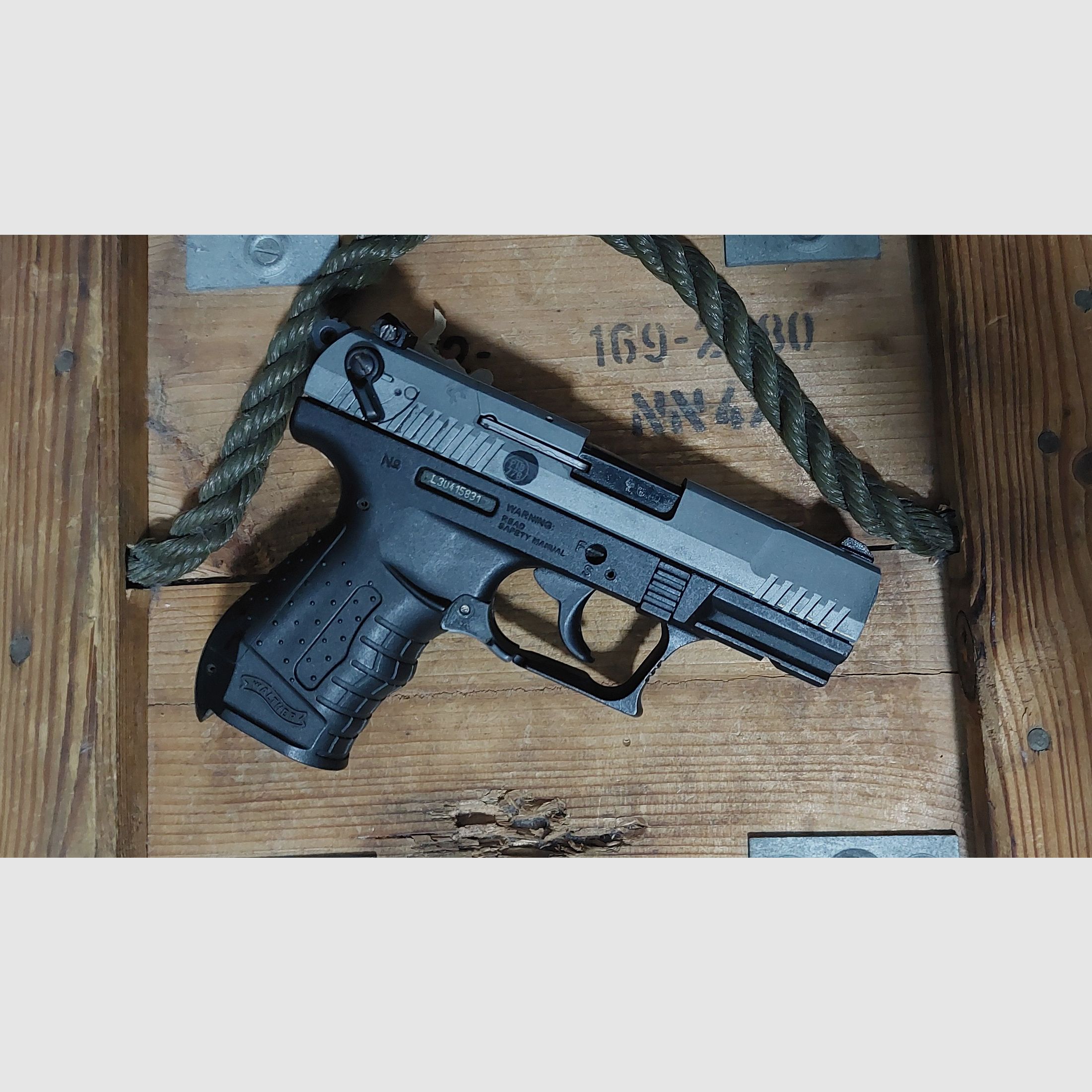 Walther P22  (PTB 778) P 22 keine Glock Röhm Reck ME zoraki 