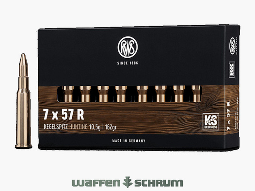 RWS Kegelspitz 10,5g - 162gr 7x57R