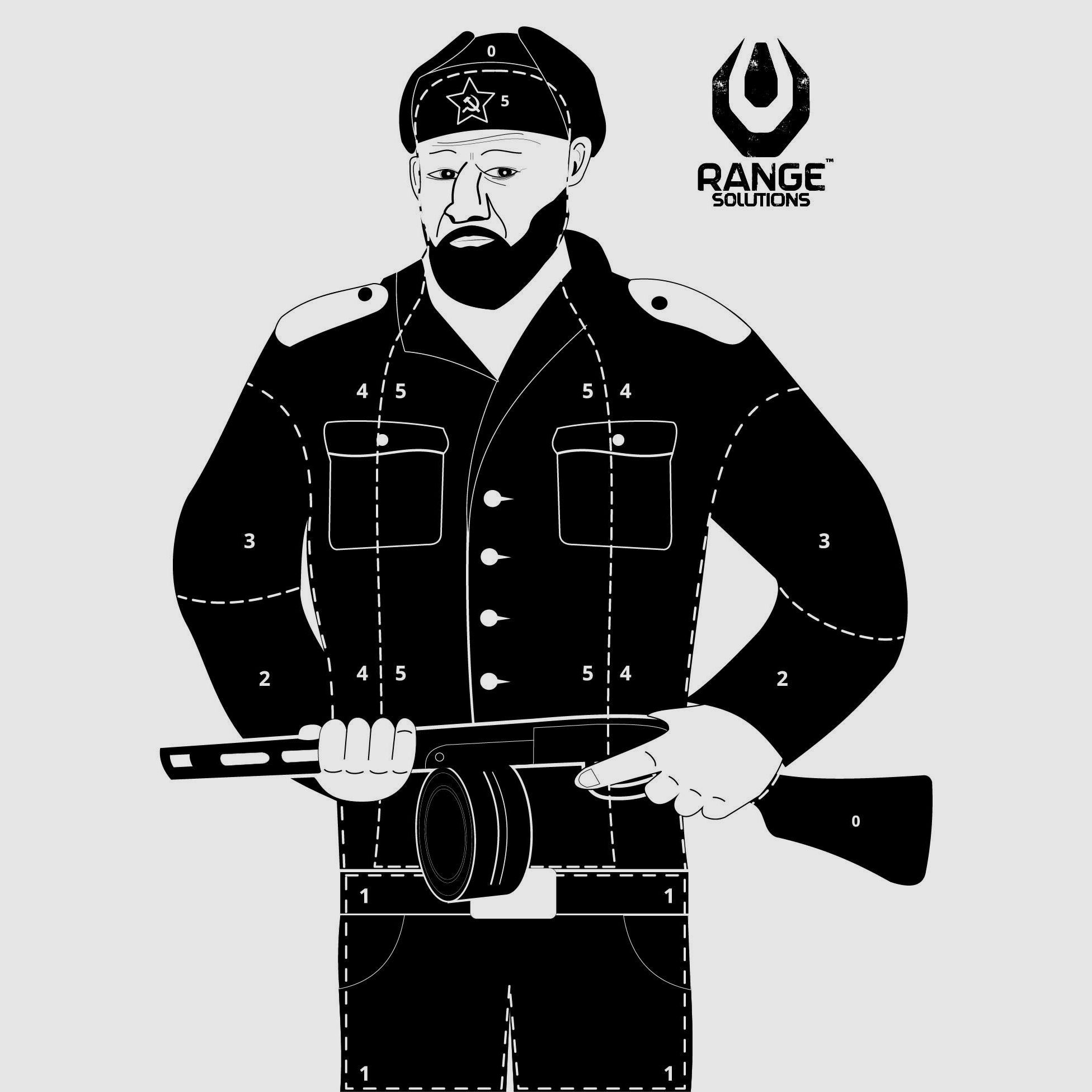 Diana de tiro RS-SOVIET