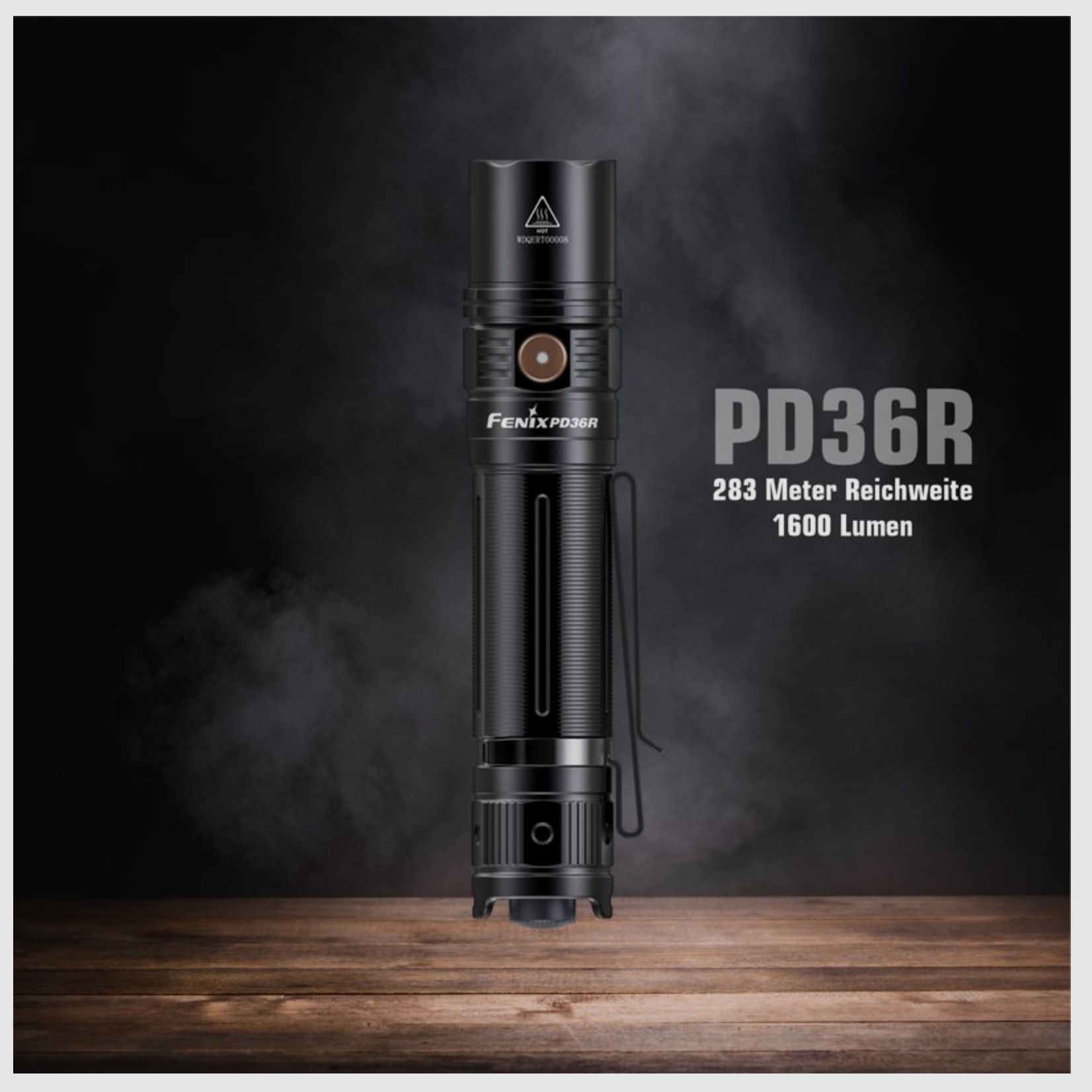 Fenix FEPD36R LED Taschenlampe PD36R mit USB Anschluss + E01 V2.0