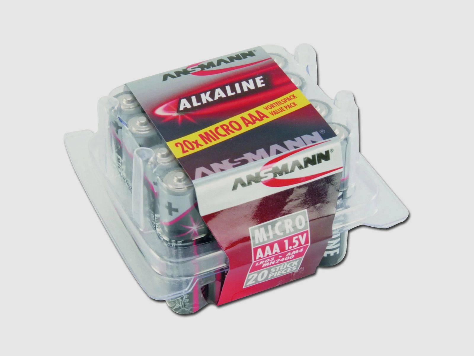Ansmann Batterie Micro AAA Red-Line 20er-Box