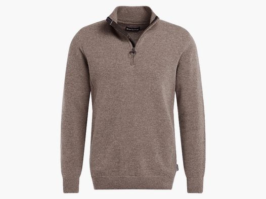 BARBOUR Holden Half Zip Sweater Military Marl