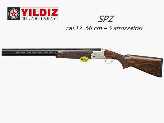 YILDIZ Bockdoppelflinte SPZ Kal. 12 Lauf 66 cm - interne Chokes