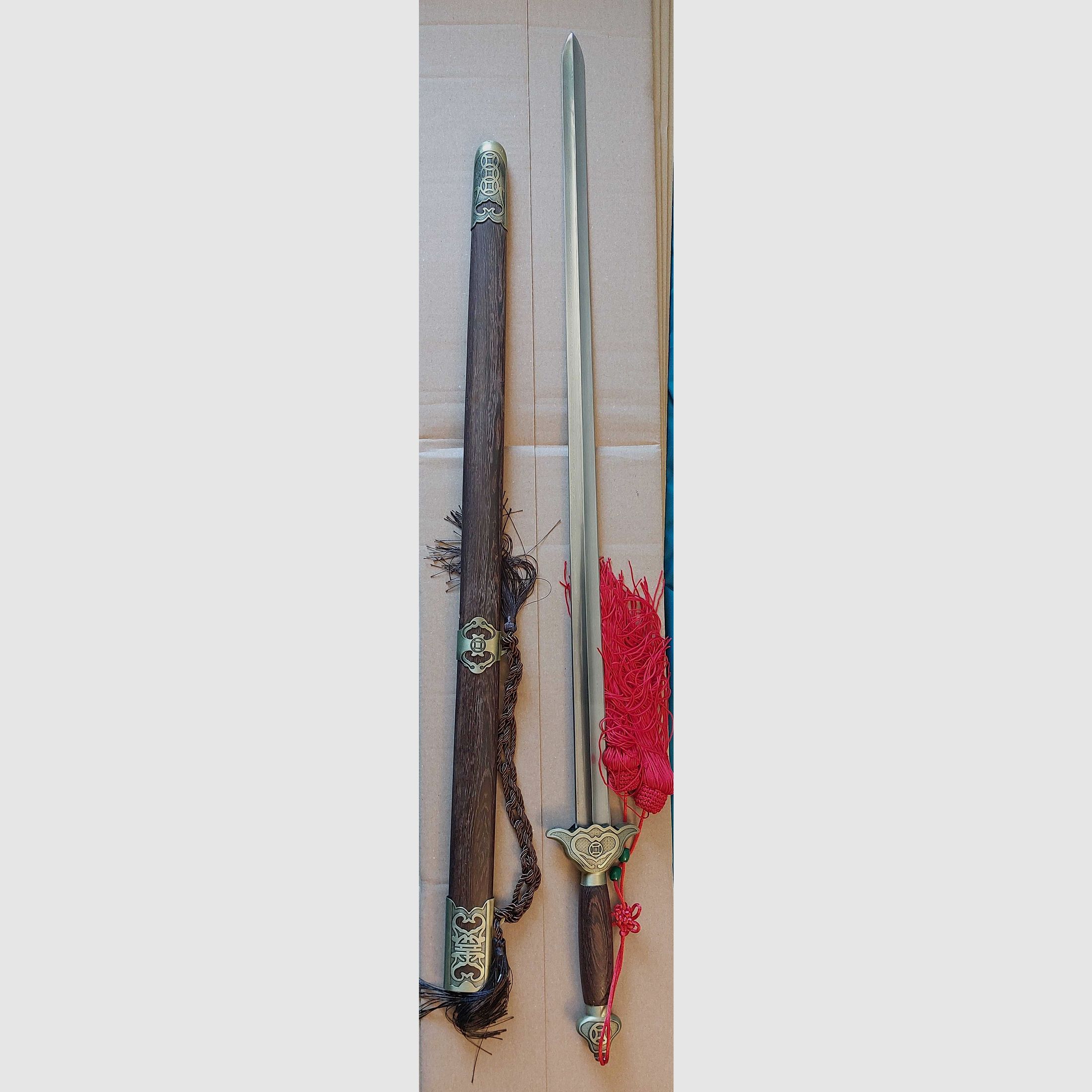 Tai Chi sword with Damascus blade Three Kingdoms