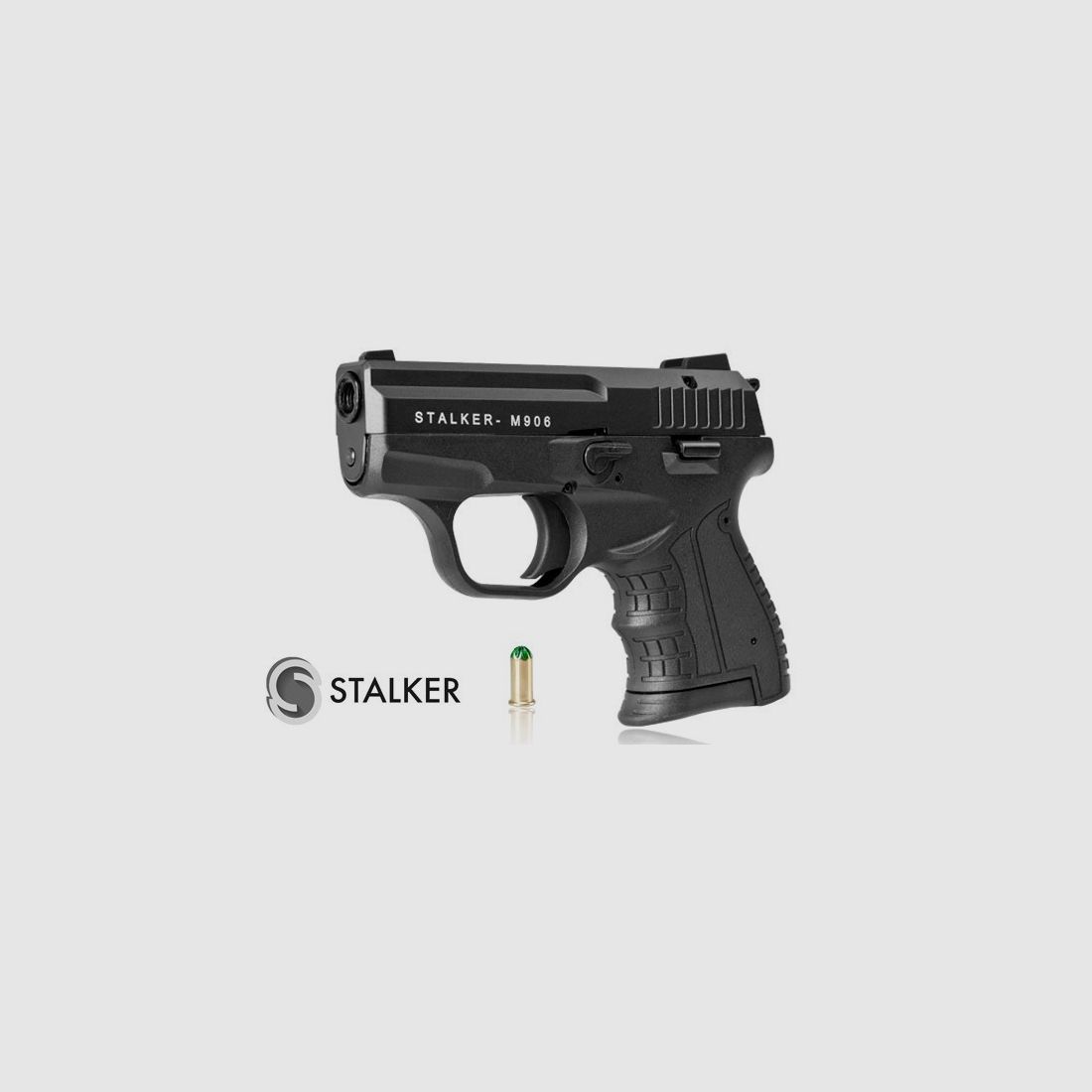 Pistola a salve STALKER M906 fino a 6 mm – Nera, immagine 7 di 7