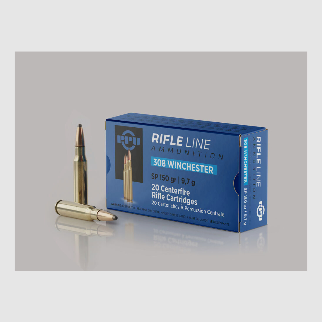 PRVI Partizan TM/SP - 9,7g/150grs - 20 pcs .308Win; .308 7,62x51mm