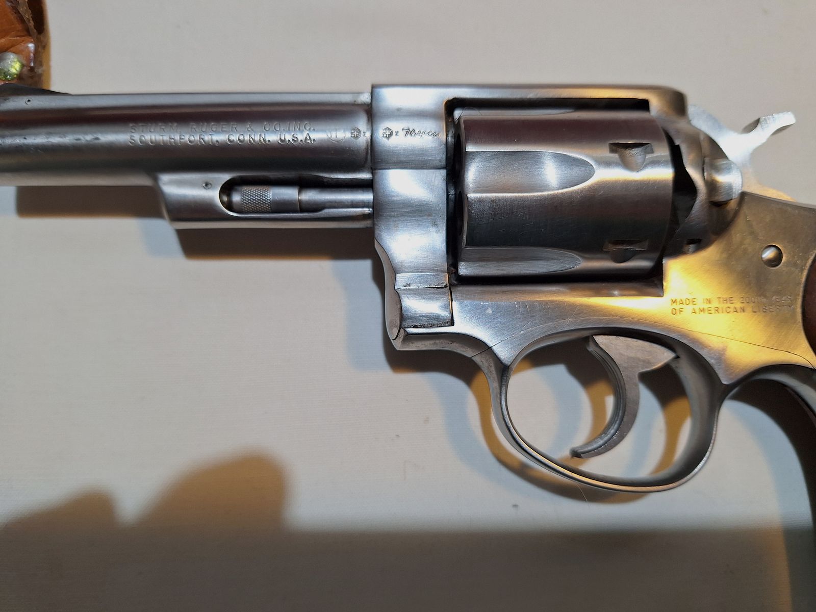 Ruger Revolver stainless steel