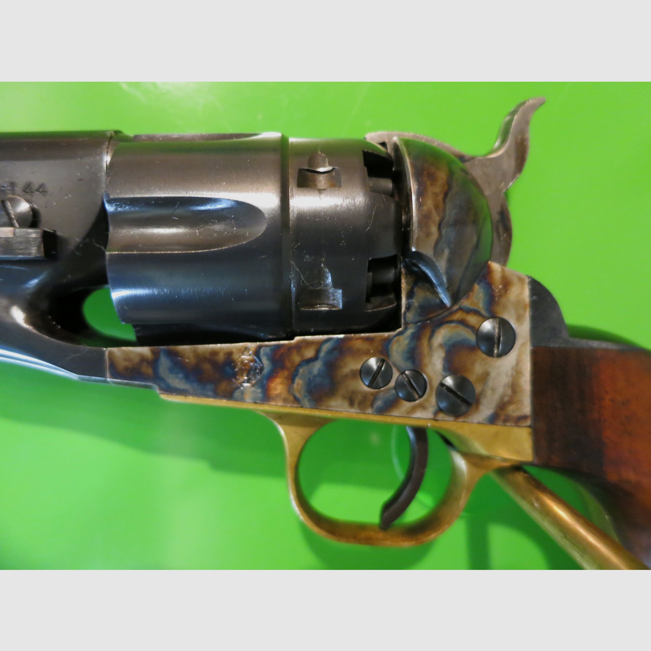 Revólver de percusión, Hege-Uberti modelo 1860 Army, .44BP      #49-