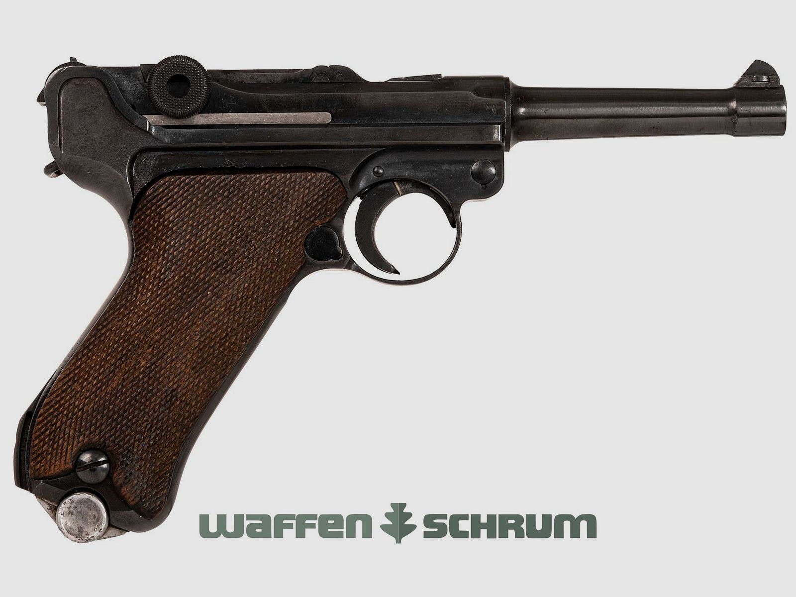 Walther P08 ,1942, nummerngleich 9mmLuger