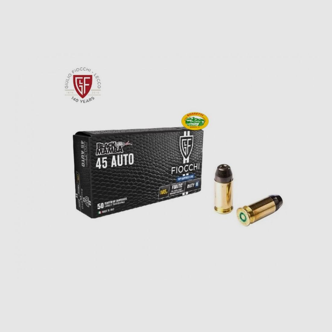 FIOCCHI Munition Kal.45 ACP - BLACK MAMBA