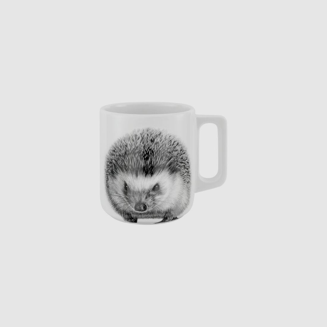 mittelpunkt. Tasse mit Henkel mit Igelmotiv 370ml